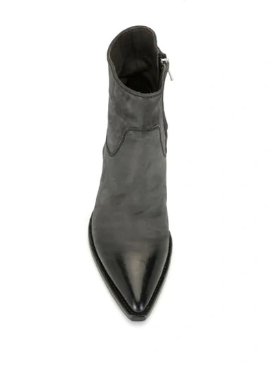 Shop Officine Creative Astree 1 Ankle Boots In Grey