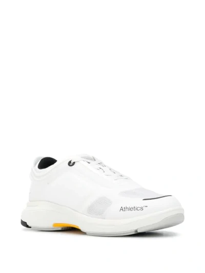 Shop Apl Athletic Propulsion Labs Contrast Details Sneakers In White