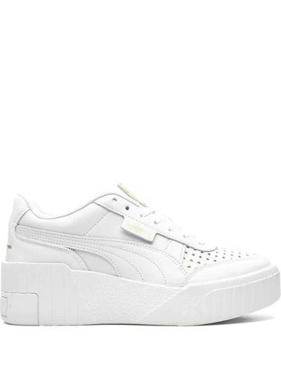 Shop Puma X Charlotte Olympia Cali Wedge Sneakers In White