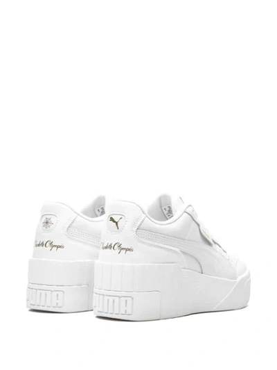 Shop Puma X Charlotte Olympia Cali Wedge Sneakers In White
