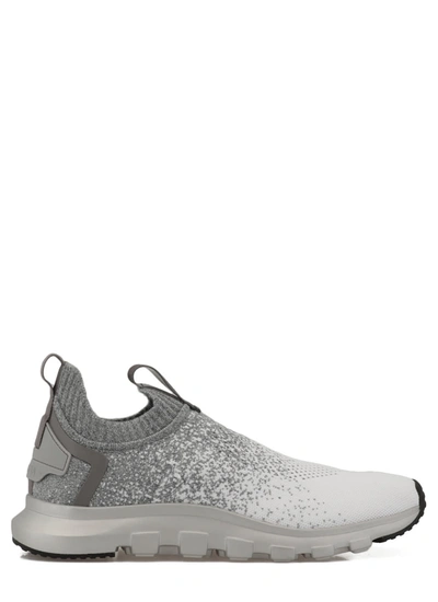 Shop Ermenegildo Zegna Techmerino Sock2.0 Slip-on Sneaker In Gray