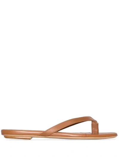 Shop Gia Couture X Pernille Teisbaek Perni 01 Sandals In Brown