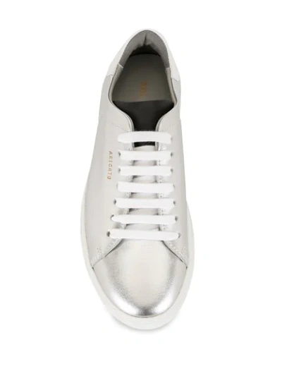Shop Axel Arigato Clean 90 Triple Sneakers In Silver