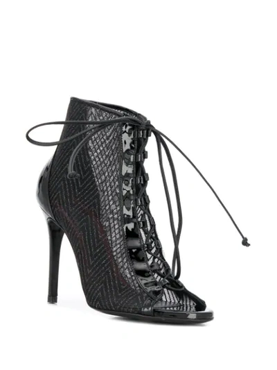 Shop Maison Ernest Carlotta 100 Panelled Ankle Boots In Black