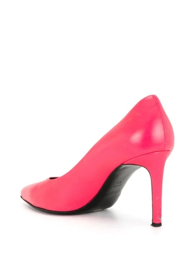 Pre-owned Saint Laurent Pointed Toe Pumps In Pink