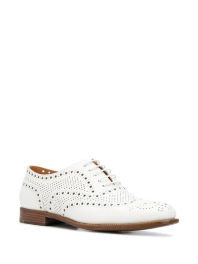 Shop Church's Burwood Oxford Brogues In White