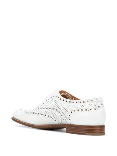 PERFORATED LACE-UP SHOES