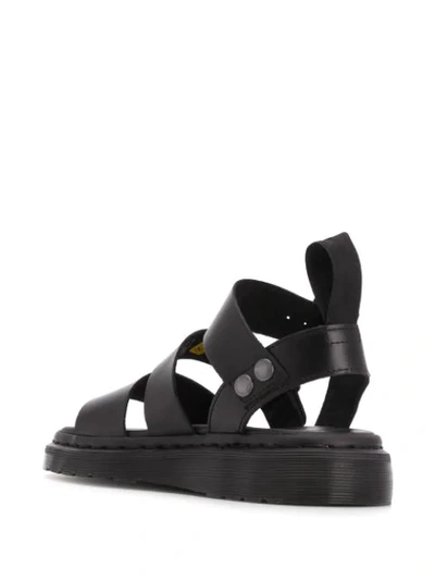 Dr. Martens Gryphon Brando Black Women`s Sandal
