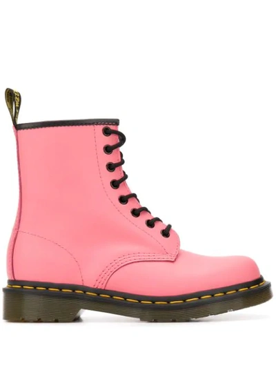Shop Dr. Martens' 1460 40mm Lace-up Ankle Boots In Pink