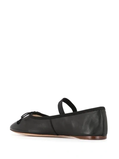 Shop Loeffler Randall Leonie Soft Ballerina Flats In Black