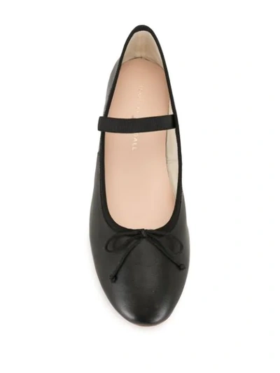 Shop Loeffler Randall Leonie Soft Ballerina Flats In Black