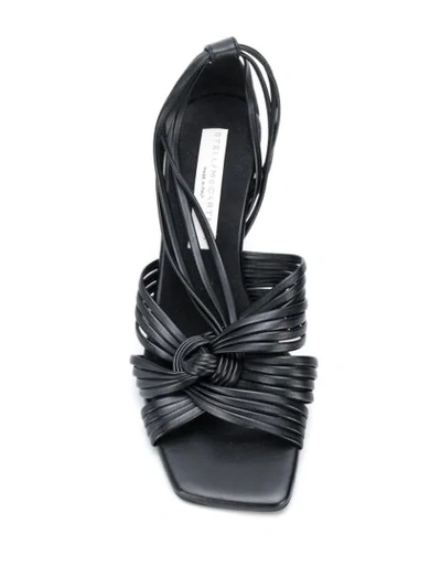 Shop Stella Mccartney Strappy Sandals In Black