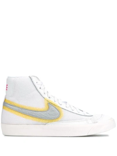 Shop Nike Blazer Mid Vintage'77 Sneakers In White