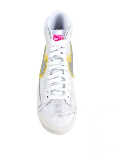 Shop Nike Blazer Mid Vintage'77 Sneakers In White