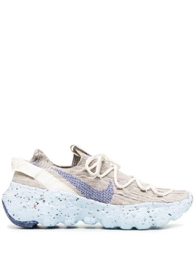 Shop Nike Space Hippie 04 Sneakers In Neutrals