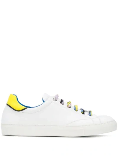 Shop Emilio Pucci Twilly Sneakers In White