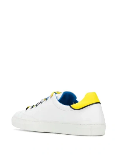 Shop Emilio Pucci Twilly Sneakers In White