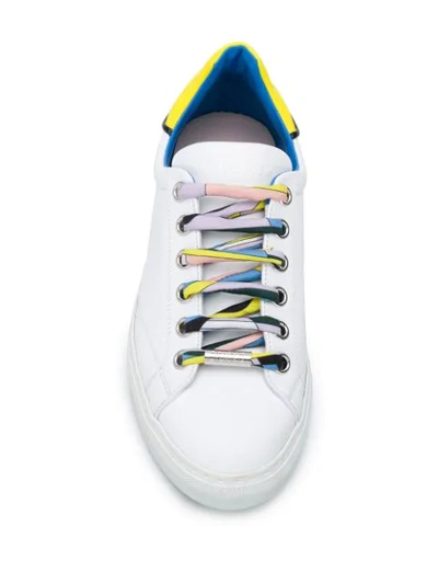 Shop Emilio Pucci Twilly Sneakers In White