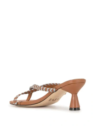 Shop Mara & Mine Tamara 60mm Sandals In Brown