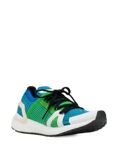 Shop Adidas By Stella Mccartney Ultraboost Low-top Trainers In Green