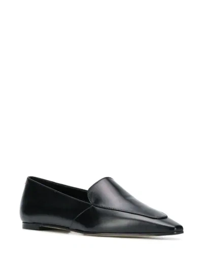 Shop Aeyde Aurora Loafers In Black