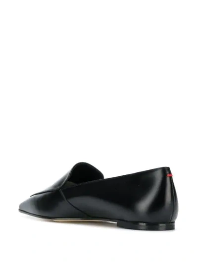 Shop Aeyde Aurora Loafers In Black