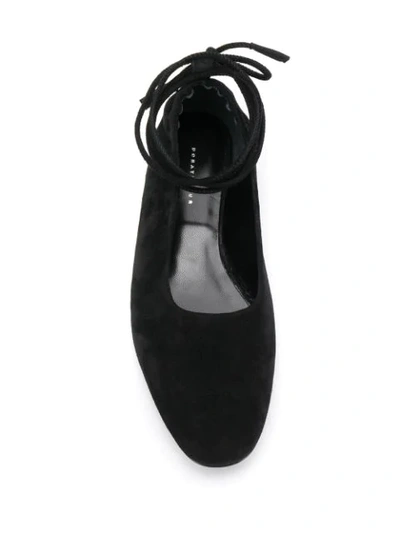 Shop Dorateymur Arena Ballerina Shoes In Black