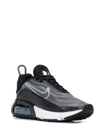Shop Nike Air Max 2090 50mm Low-top Sneakers In Black