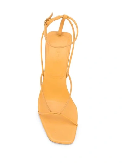 Shop Neous Andromeda Heeled Sandals In Yellow