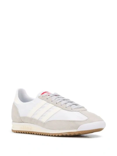 Shop Adidas X Lotta Volkova X Lotta Volkova Sl 72 Sneakers In White