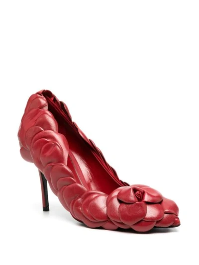 Shop Valentino Atelier Shoes 03 Rose Edition Pumps In Red