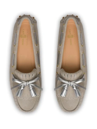 Shop Car Shoe Moccasin Driving Loafers In Neutrals