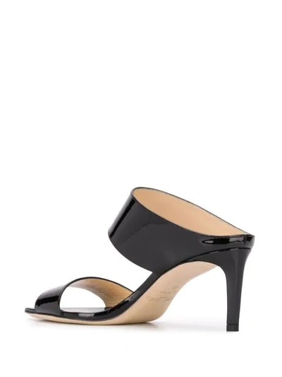 Shop Jimmy Choo Hira 65mm Sandals In Black