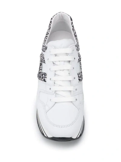 Shop Hogan Maxi 70mm Platform Sneakers In White