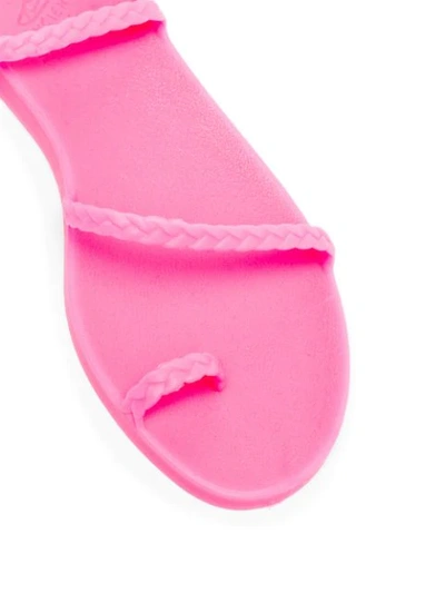 Shop Ancient Greek Sandals Eleftheria Strappy Sandals In Pink