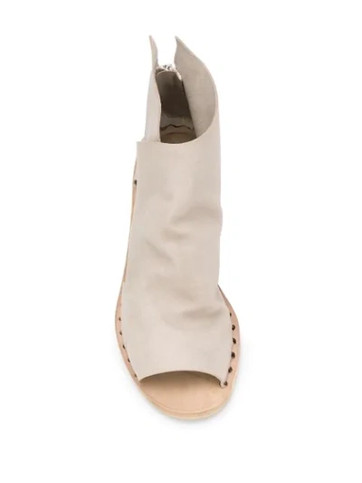 Shop Officine Creative Sidoine Cut-out Sandals In Neutrals