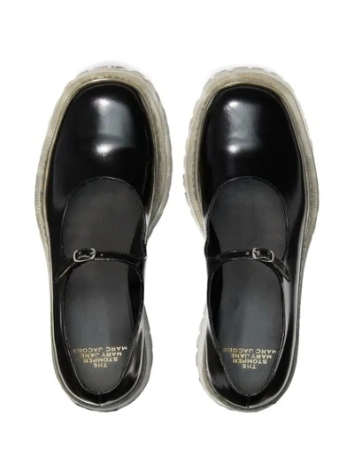 Shop Marc Jacobs The Step Forward Mary Jane Shoes In Black