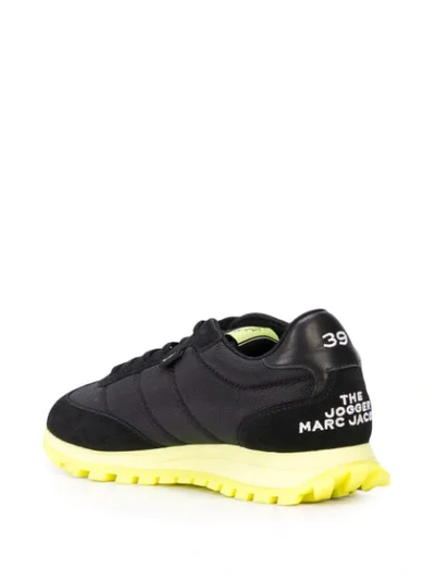 Shop Marc Jacobs The Jogger Sneakers In Black