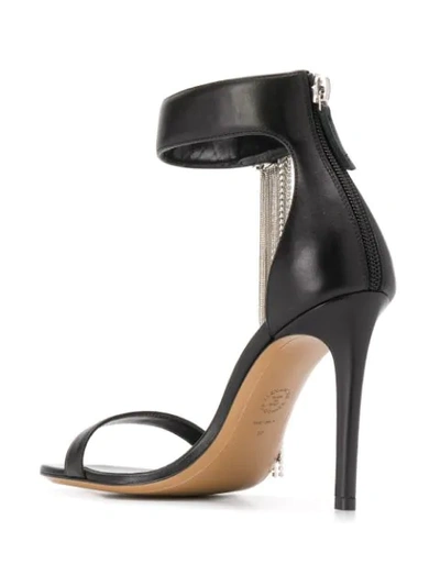 Shop Alexandre Vauthier Crystal-embellished Sandals In Black