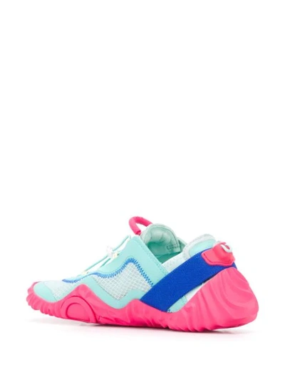 Shop Kenzo Wave Sneakers In Blue