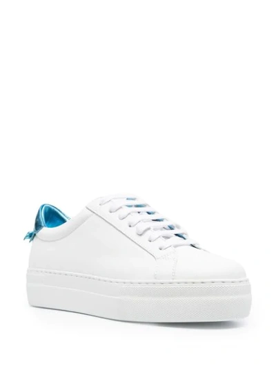 Shop Givenchy Urban Street Two-tone Sneakers In White