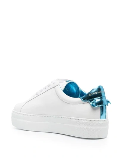 Shop Givenchy Urban Street Two-tone Sneakers In White