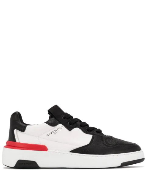 givenchy two tone leather sneakers