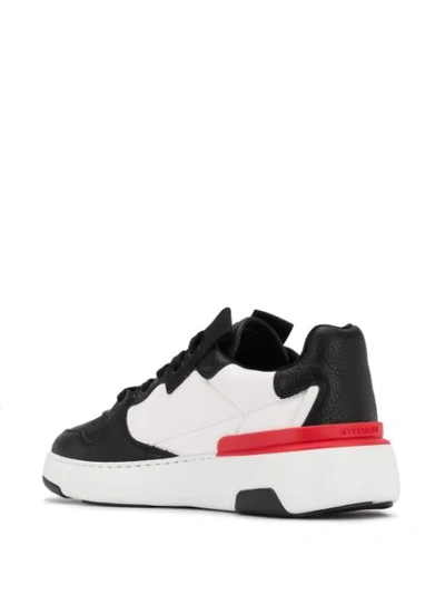 WING TWO-TONE LOW-TOP SNEAKERS