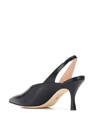 Shop Stuart Weitzman Avianna Pumps In Black