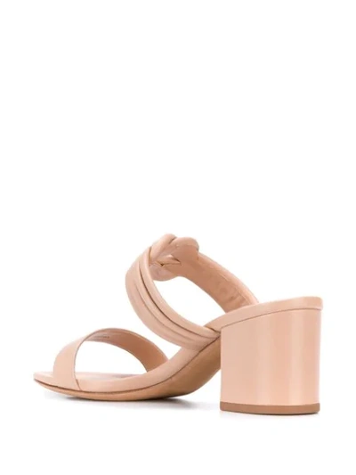 Shop Alexandre Birman Block Heel Sandals In Pink