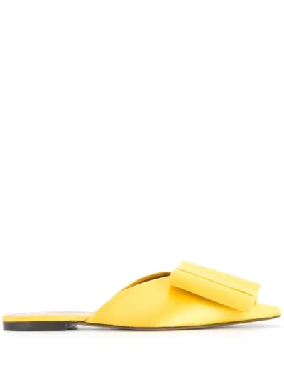 Yellow bow sale mules