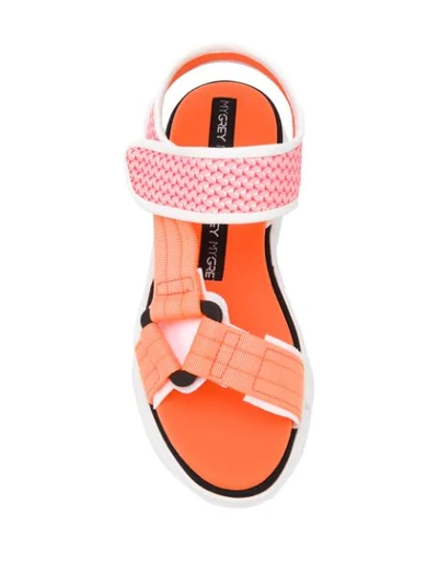 TOUCH-STRAP PLATFORM SANDALS