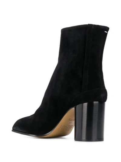 Shop Maison Margiela Tabi Boots In Black