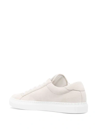 Shop Brunello Cucinelli Monili Chain-embellished Low-top Sneakers In Neutrals